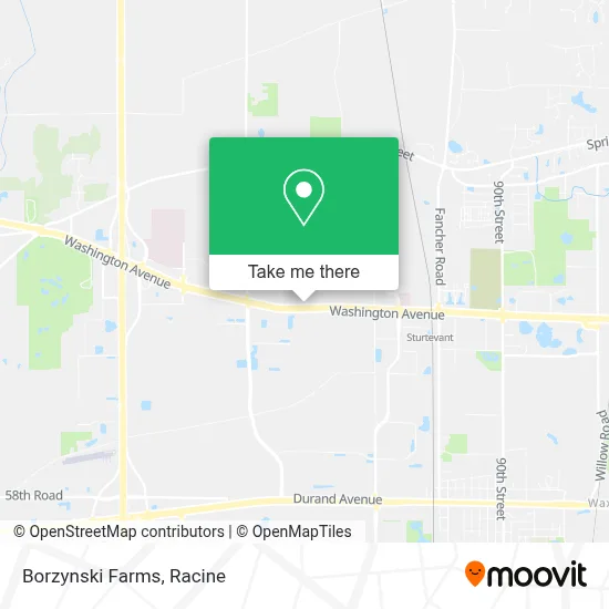 Borzynski Farms map
