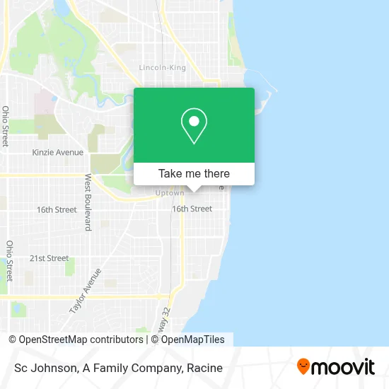 Sc Johnson, A Family Company map