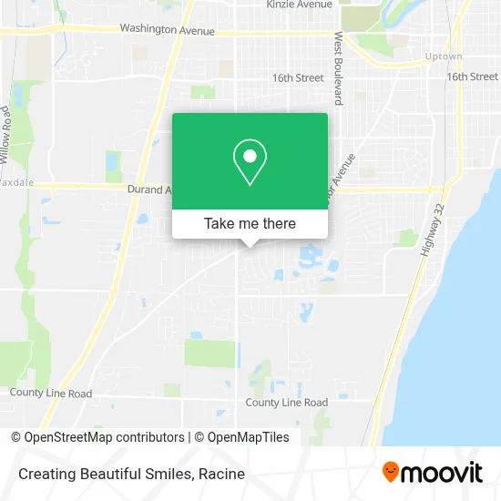 Creating Beautiful Smiles map