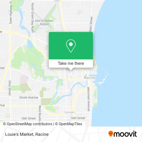 Louie's Market map