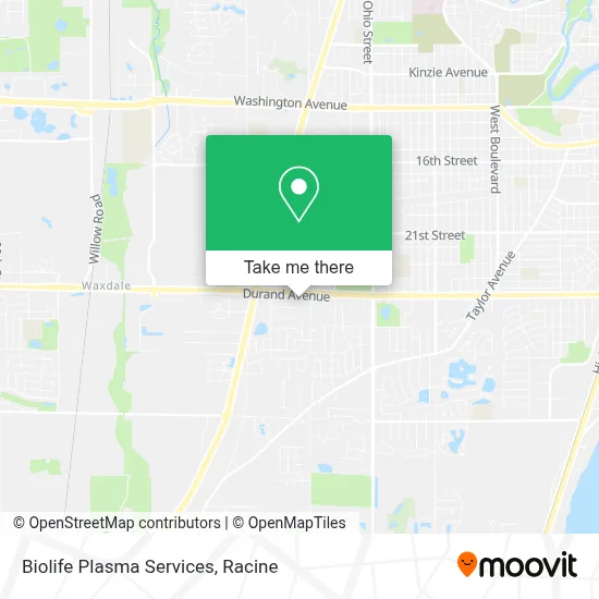 Biolife Plasma Services map