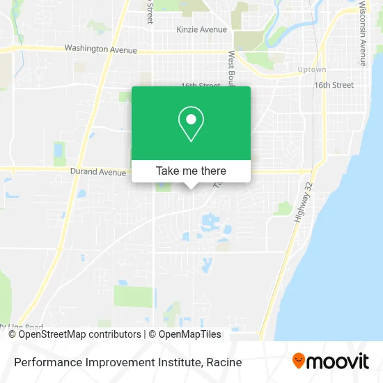 Performance Improvement Institute map