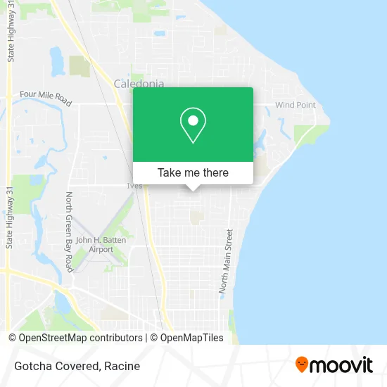 Gotcha Covered map
