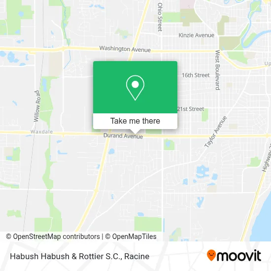 Habush Habush & Rottier S.C. map