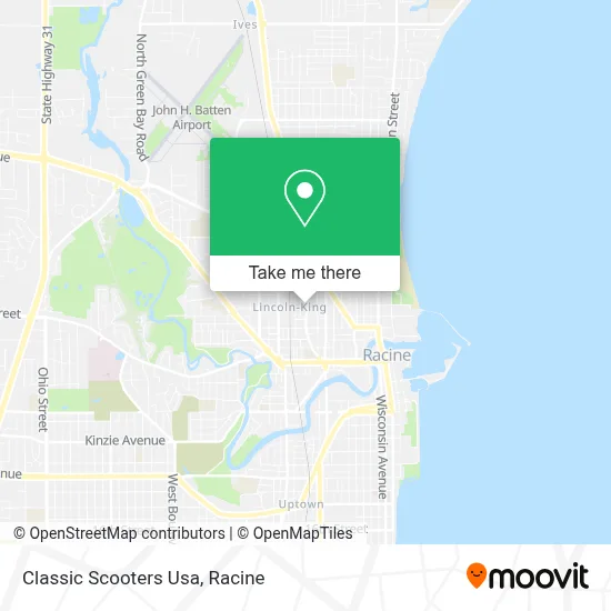 Classic Scooters Usa map
