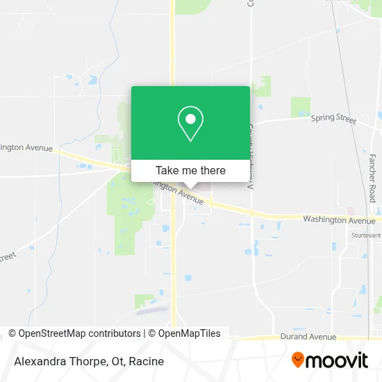 Alexandra Thorpe, Ot map
