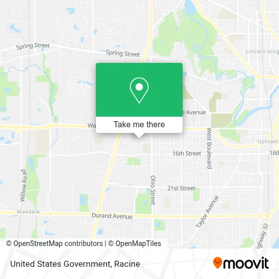 United States Government map