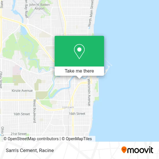 Sam's Cement map