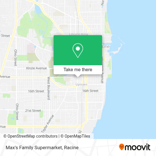 Max's Family Supermarket map