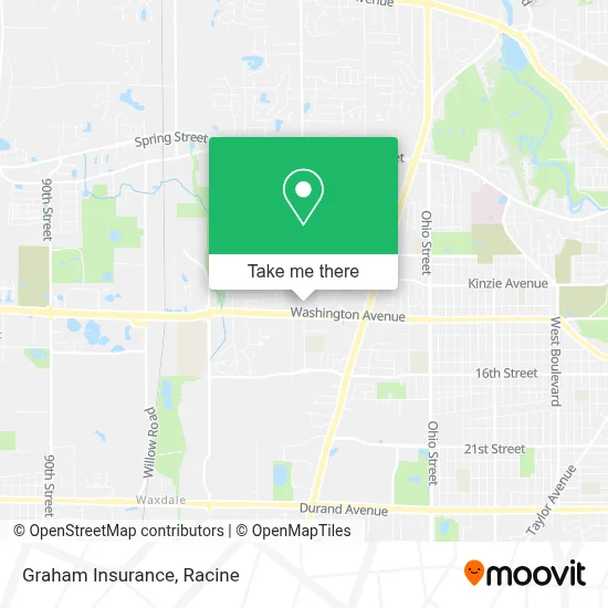 Graham Insurance map