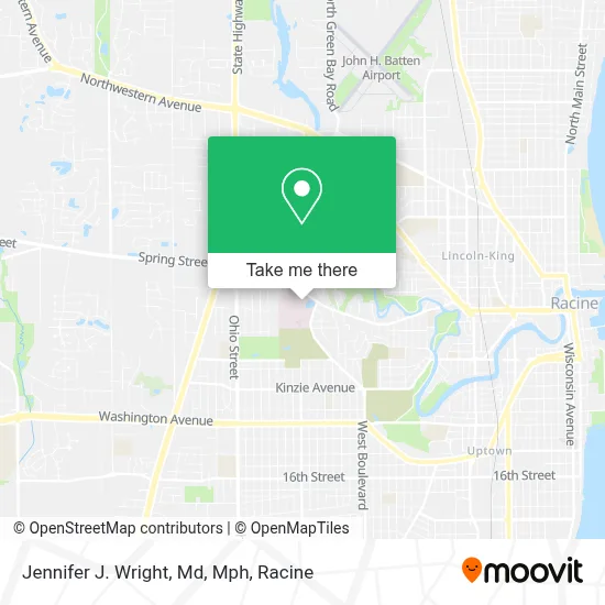 Jennifer J. Wright, Md, Mph map