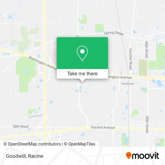 Goodwill map