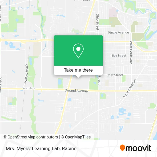 Mrs. Myers' Learning Lab map