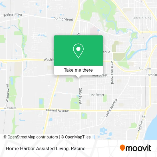 Home Harbor Assisted Living map