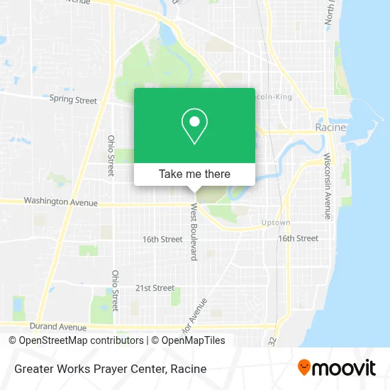 Greater Works Prayer Center map