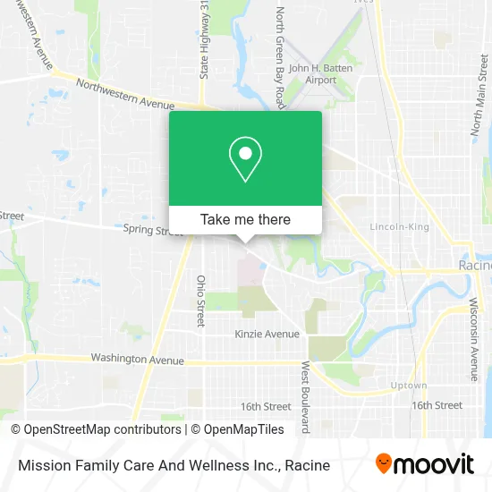 Mission Family Care And Wellness Inc. map
