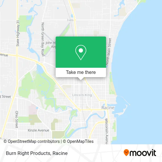 Burn Right Products map