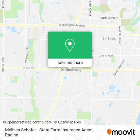 Melissa Schafer - State Farm Insurance Agent map