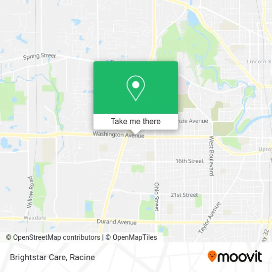 Brightstar Care map