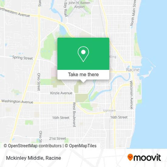 Mckinley Middle map