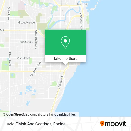 Lucid Finish And Coatings map
