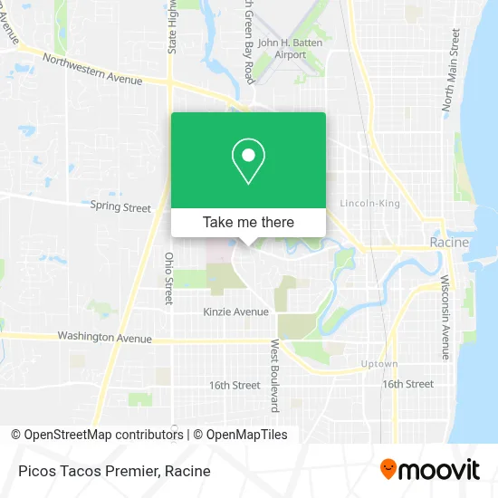 Picos Tacos Premier map