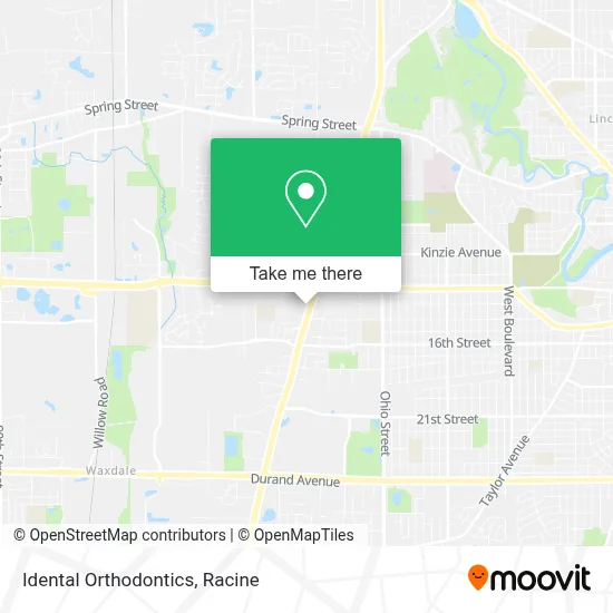 Idental Orthodontics map