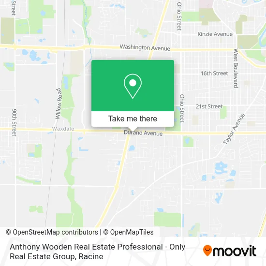 Anthony Wooden Real Estate Professional - Only Real Estate Group map