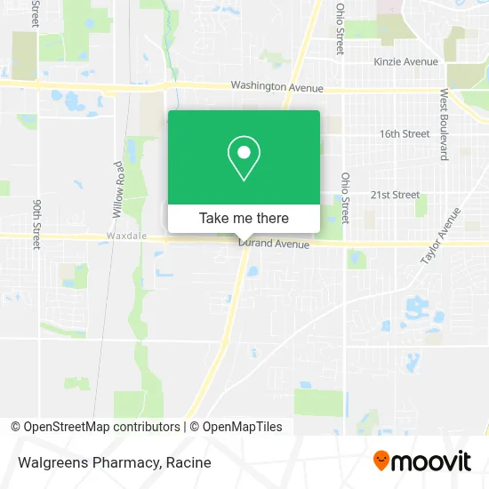 Walgreens Pharmacy map
