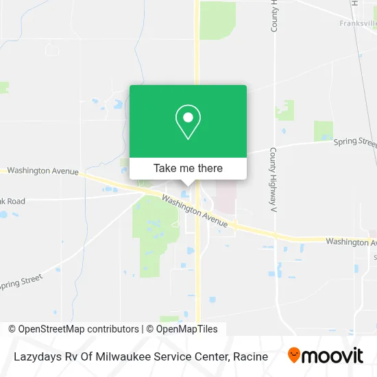 Lazydays Rv Of Milwaukee Service Center map