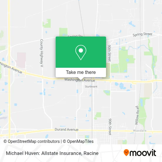 Michael Huven: Allstate Insurance map