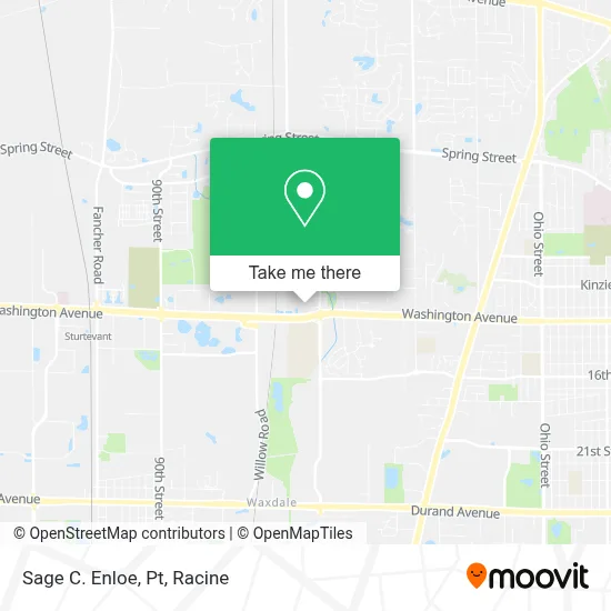 Sage C. Enloe, Pt map