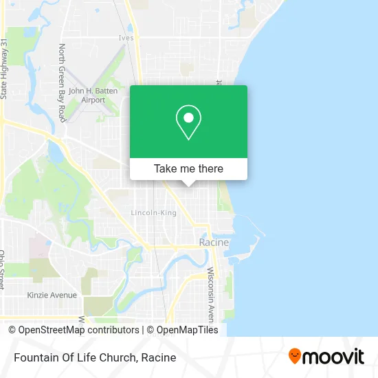 Fountain Of Life Church map