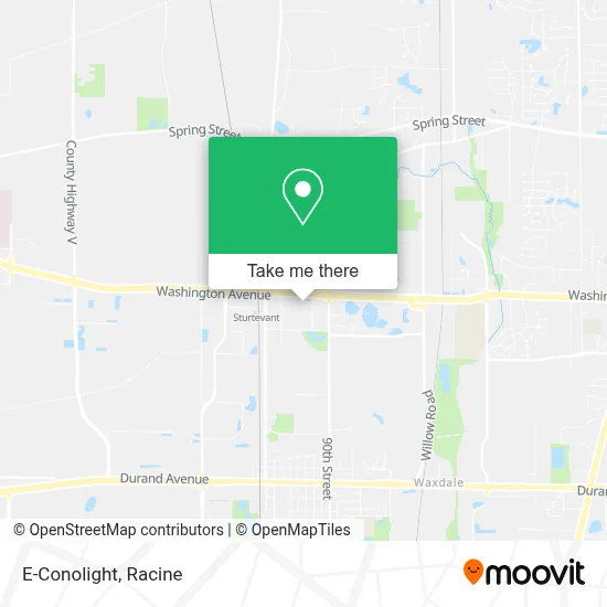 E-Conolight map
