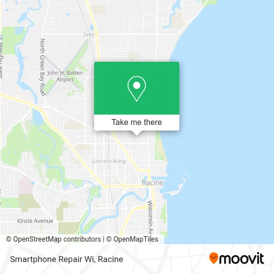 Smartphone Repair Wi map