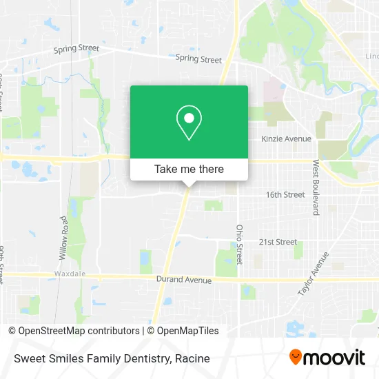 Sweet Smiles Family Dentistry map