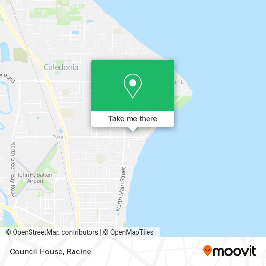 Council House map