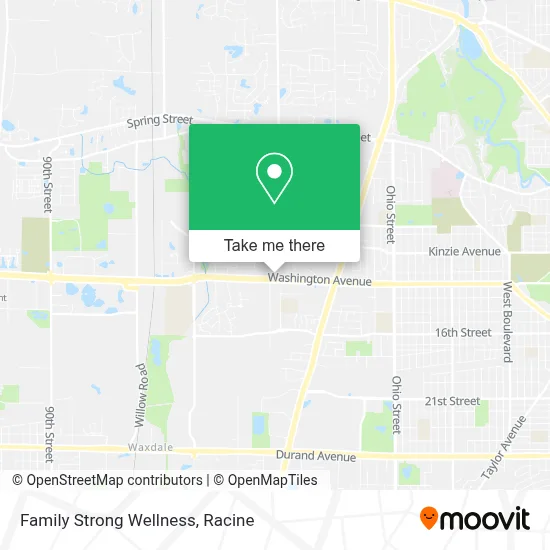 Family Strong Wellness map