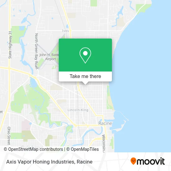 Axis Vapor Honing Industries map