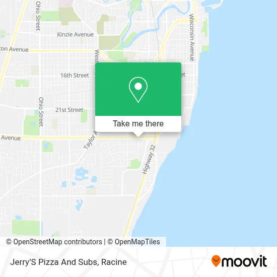 Jerry’S Pizza And Subs map