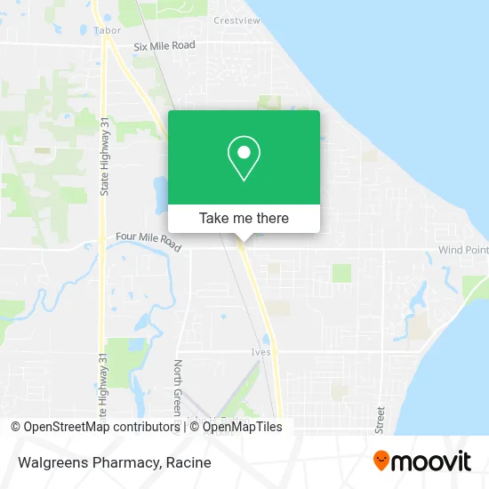 Walgreens Pharmacy map
