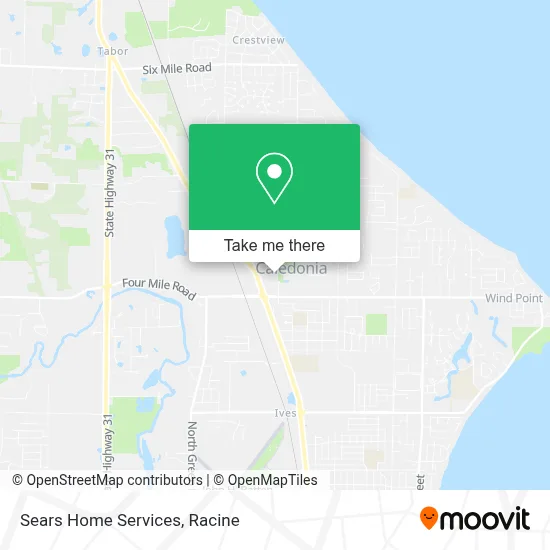 Sears Home Services map