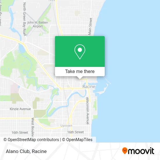 Alano Club map
