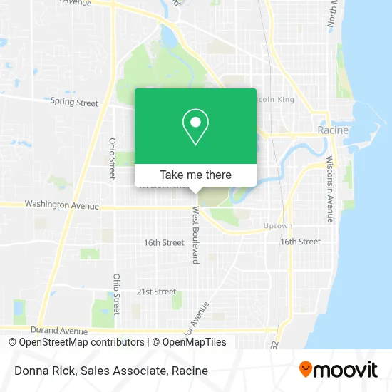 Donna Rick, Sales Associate map