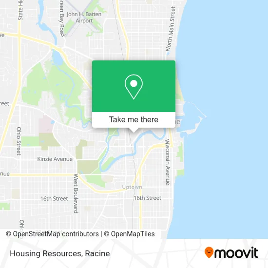 Housing Resources map