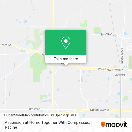 Ascension at Home Together With Compassus map