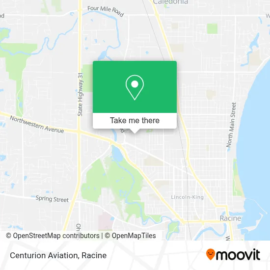 Centurion Aviation map
