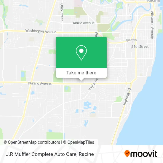 J.R Muffler Complete Auto Care map