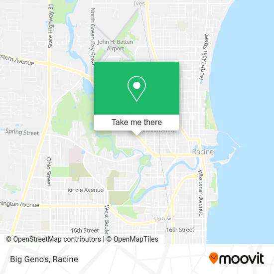 Big Geno's map