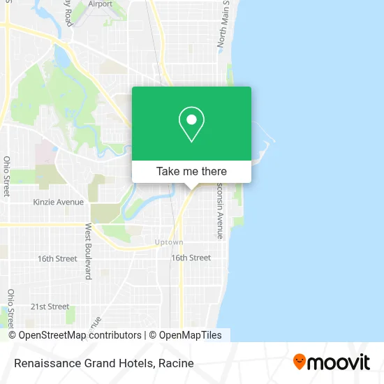 Renaissance Grand Hotels map
